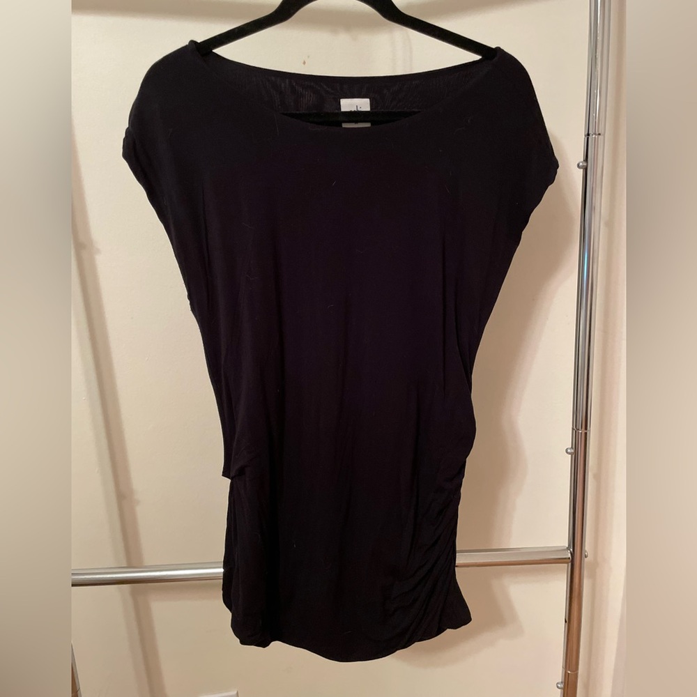 CAbi Black Short Sleeve Tee